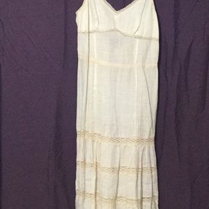 Beautiful Pure Linen dresses in cream and white.